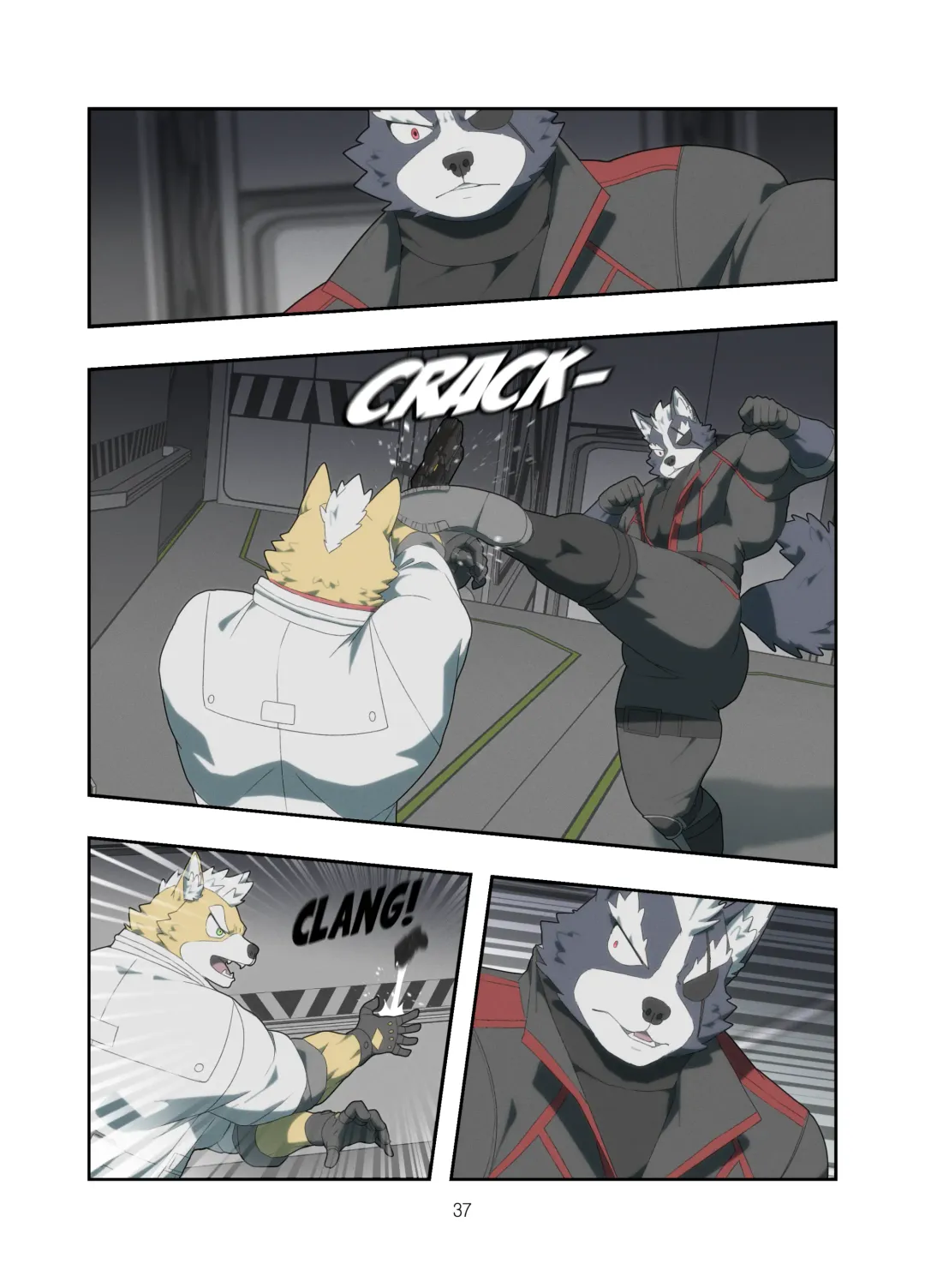 [Raccoon21] Chasing Game | Wolfox Fhentai - Page 37