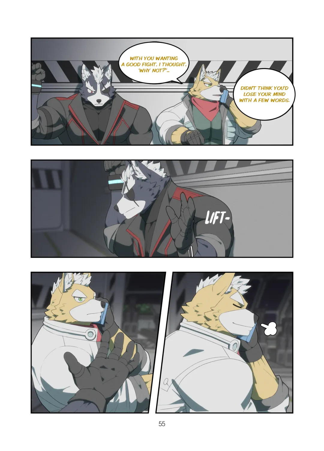 [Raccoon21] Chasing Game | Wolfox Fhentai - Page 55