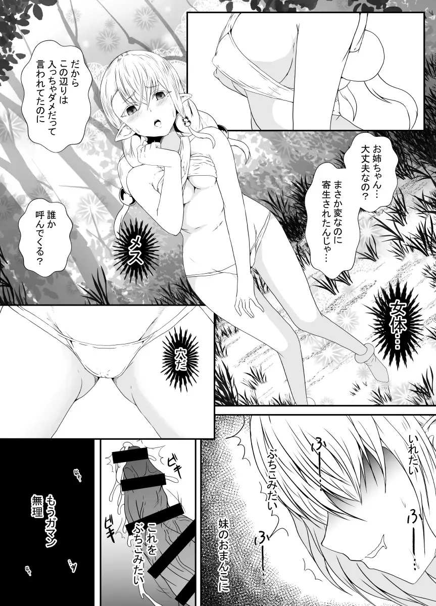 [Shimakawa] Elf no Sato de Futanari Kisei Pandemic Fhentai.net - Page 14