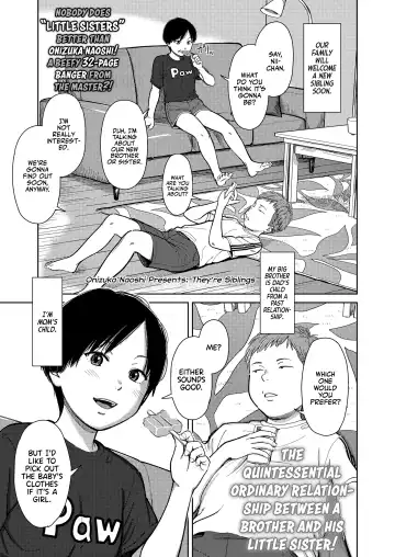 Read [Onizuka Naoshi] They're Siblings! - Fhentai