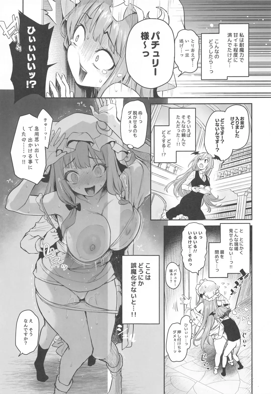 [Michiking] Patchouli-sama  to Himitsu no Heya  - Patchouli and the Chamber of Secrets Fhentai.net - Page 9