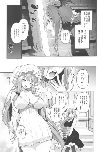 [Michiking] Patchouli-sama  to Himitsu no Heya  - Patchouli and the Chamber of Secrets Fhentai.net - Page 5