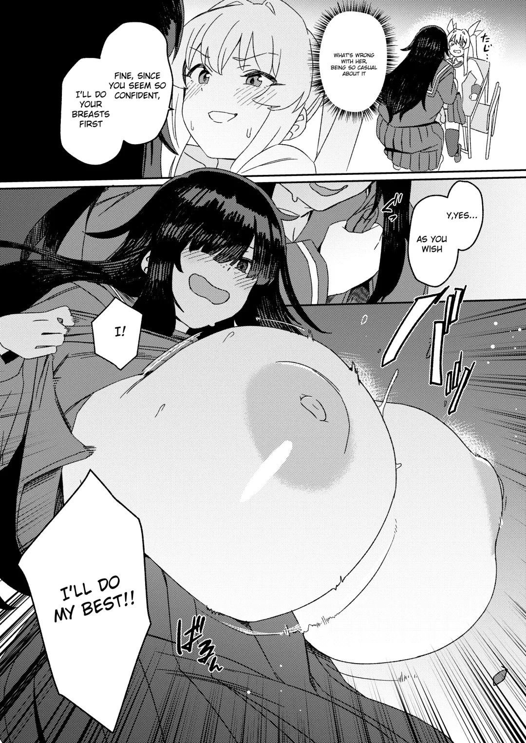 [Momo No Suidousui] Futanari Jijo Gakuen -Kousen- Fhentai - Page 12