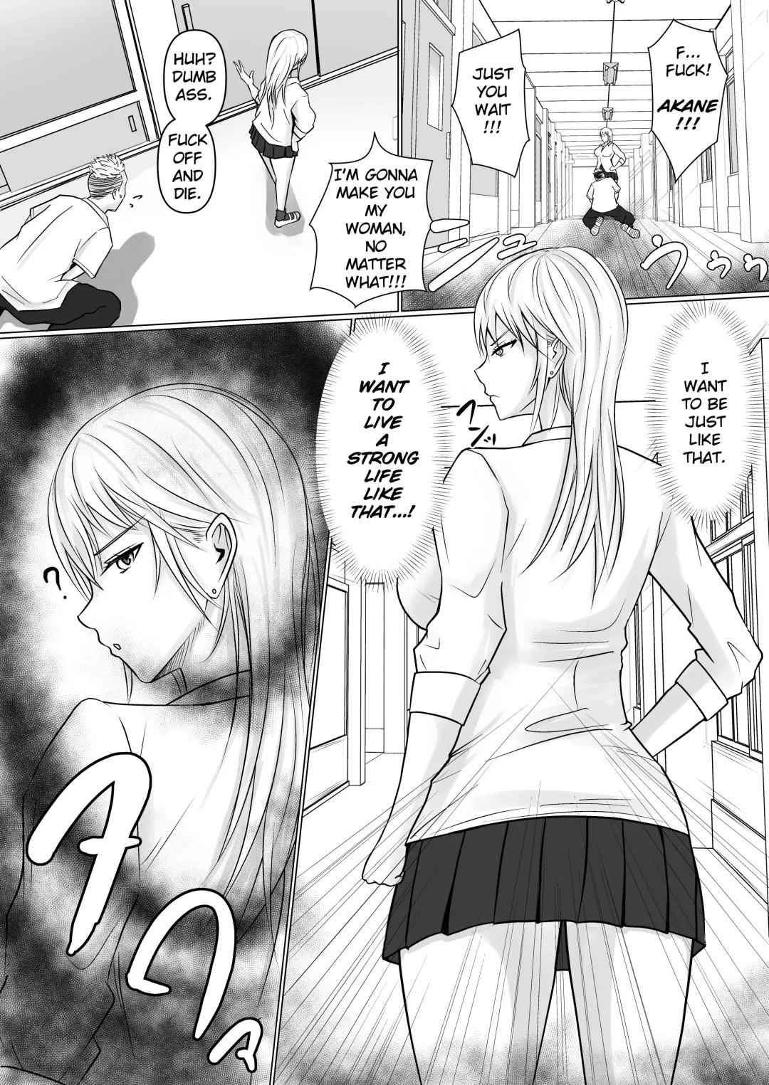 [Takino Mishin] Class no Yankee Joshi ni Hyoui | I Possessed the Class Yankee Girl Fhentai - Page 11