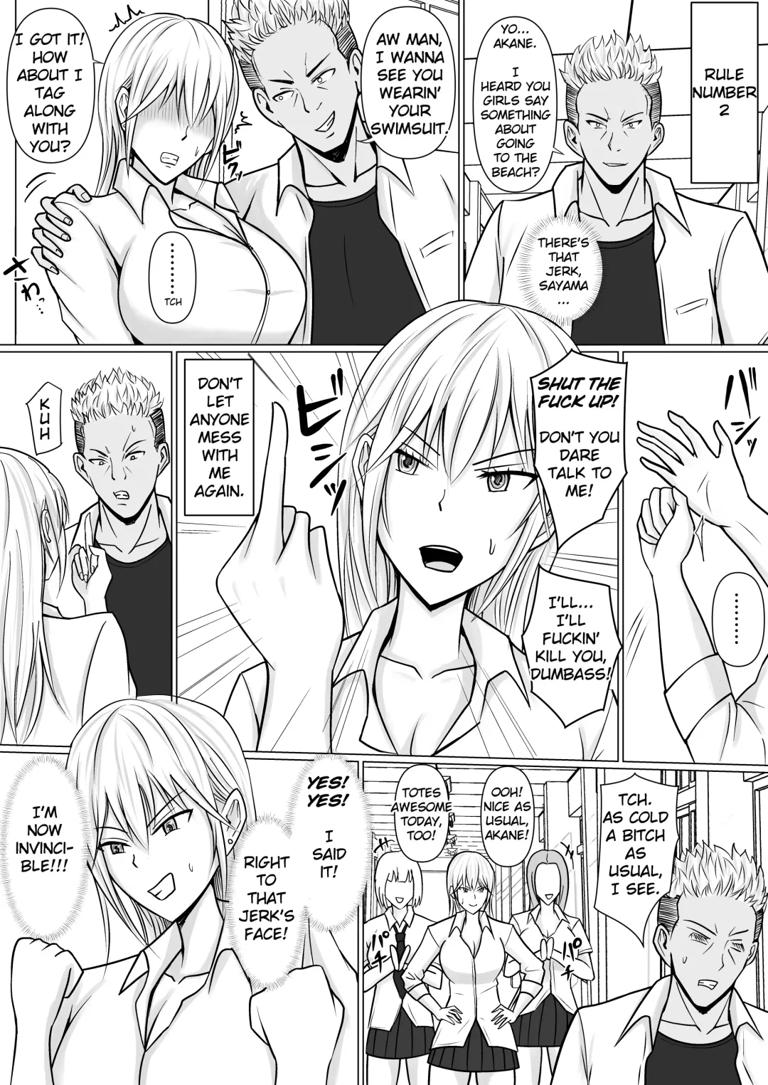 [Takino Mishin] Class no Yankee Joshi ni Hyoui | I Possessed the Class Yankee Girl Fhentai - Page 31