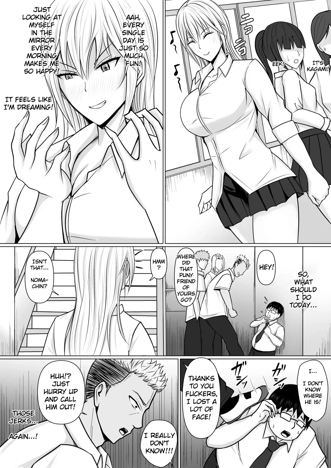 [Takino Mishin] Class no Yankee Joshi ni Hyoui | I Possessed the Class Yankee Girl Fhentai - Page 35