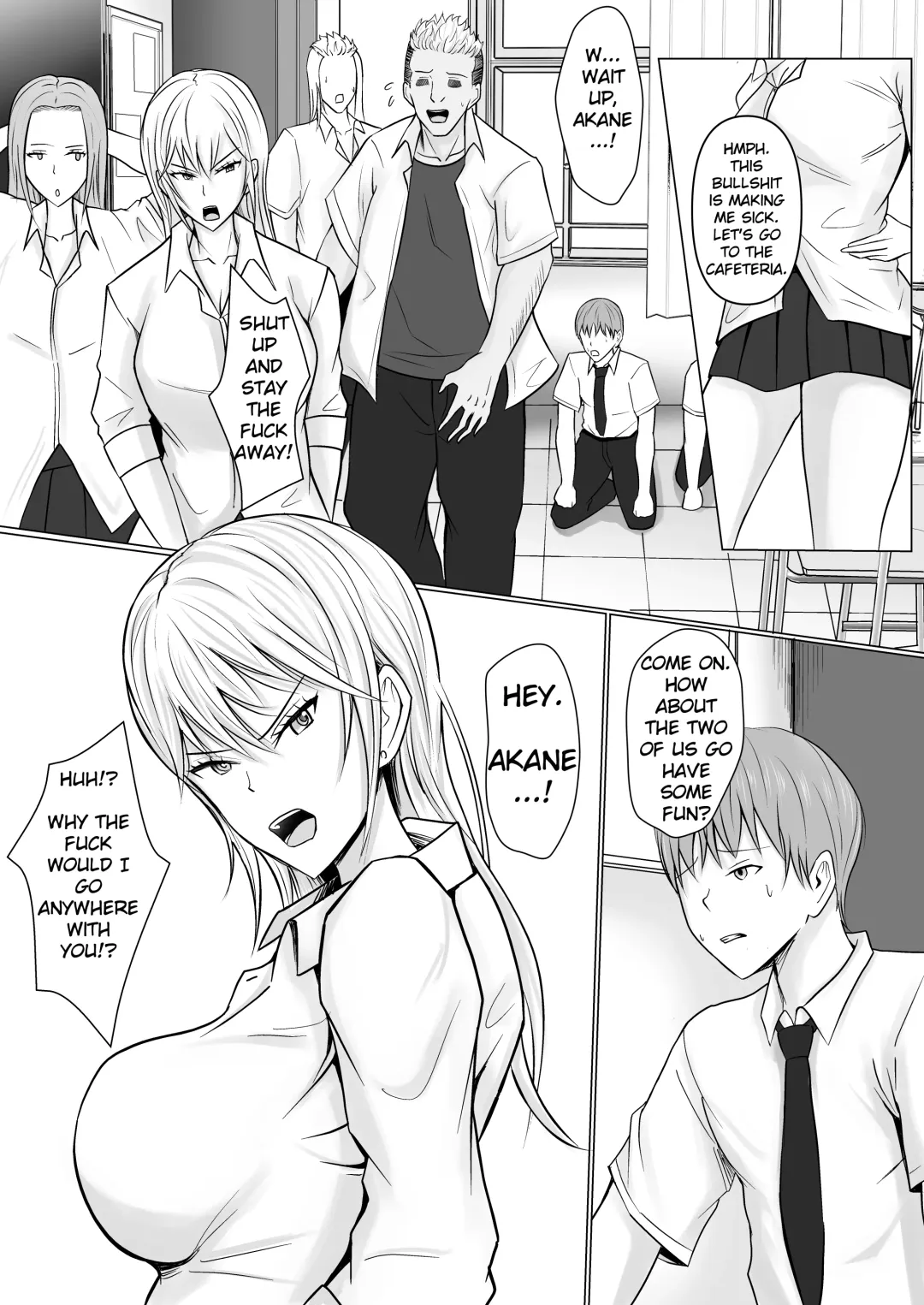 [Takino Mishin] Class no Yankee Joshi ni Hyoui | I Possessed the Class Yankee Girl Fhentai - Page 5