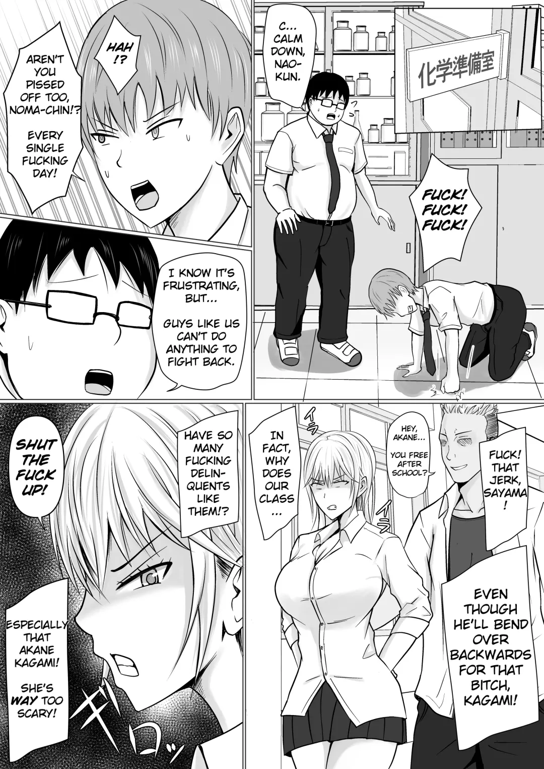[Takino Mishin] Class no Yankee Joshi ni Hyoui | I Possessed the Class Yankee Girl Fhentai - Page 6