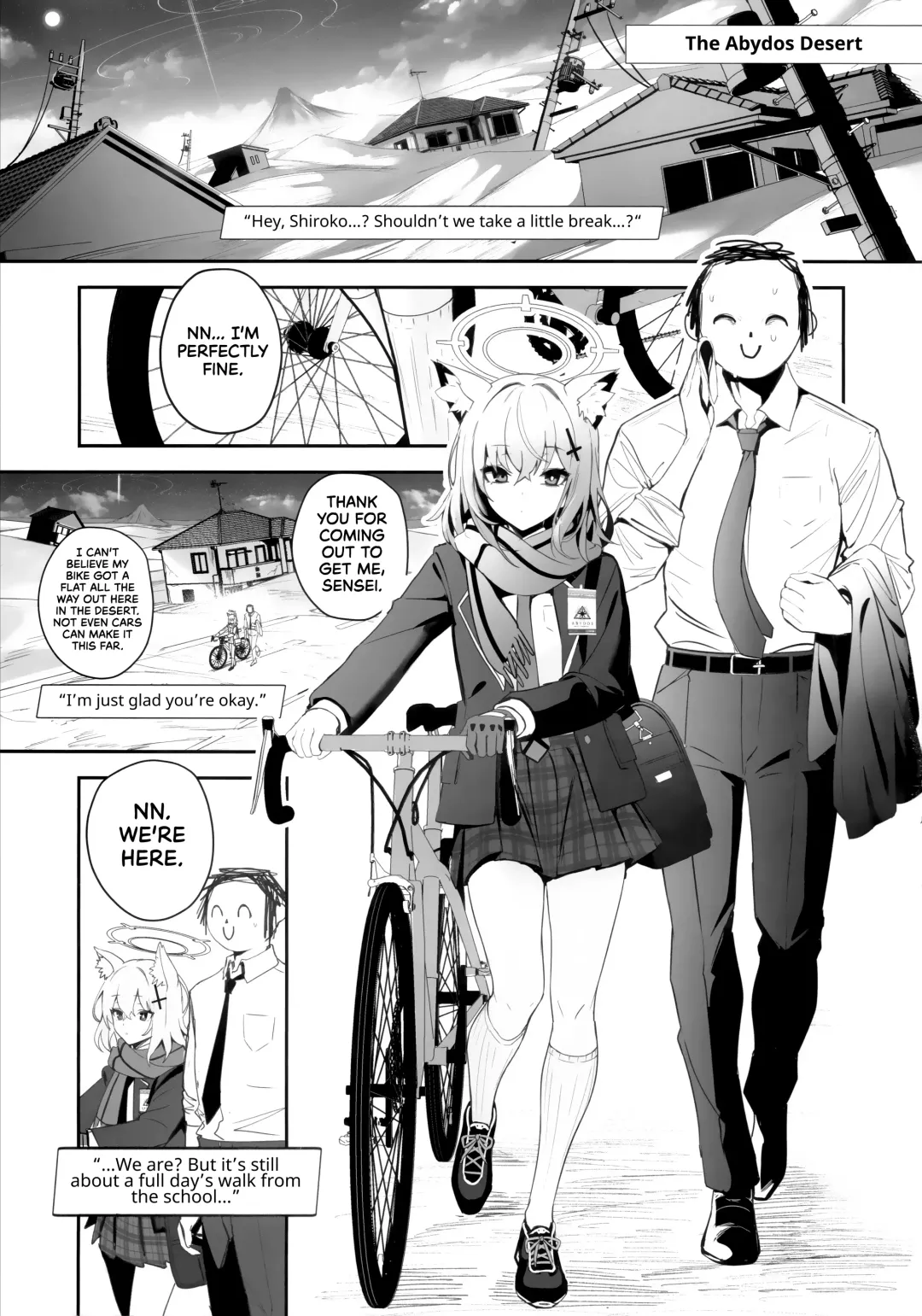 [Ulrich] ByuruAka ~Seiyoku Tuyotuyo Shiroko to LoveHo Ecchi~ | Blyew Archive ~Being Taken To A Love Hotel By An EXTREMELY Horny Shiroko~ Fhentai - Page 2
