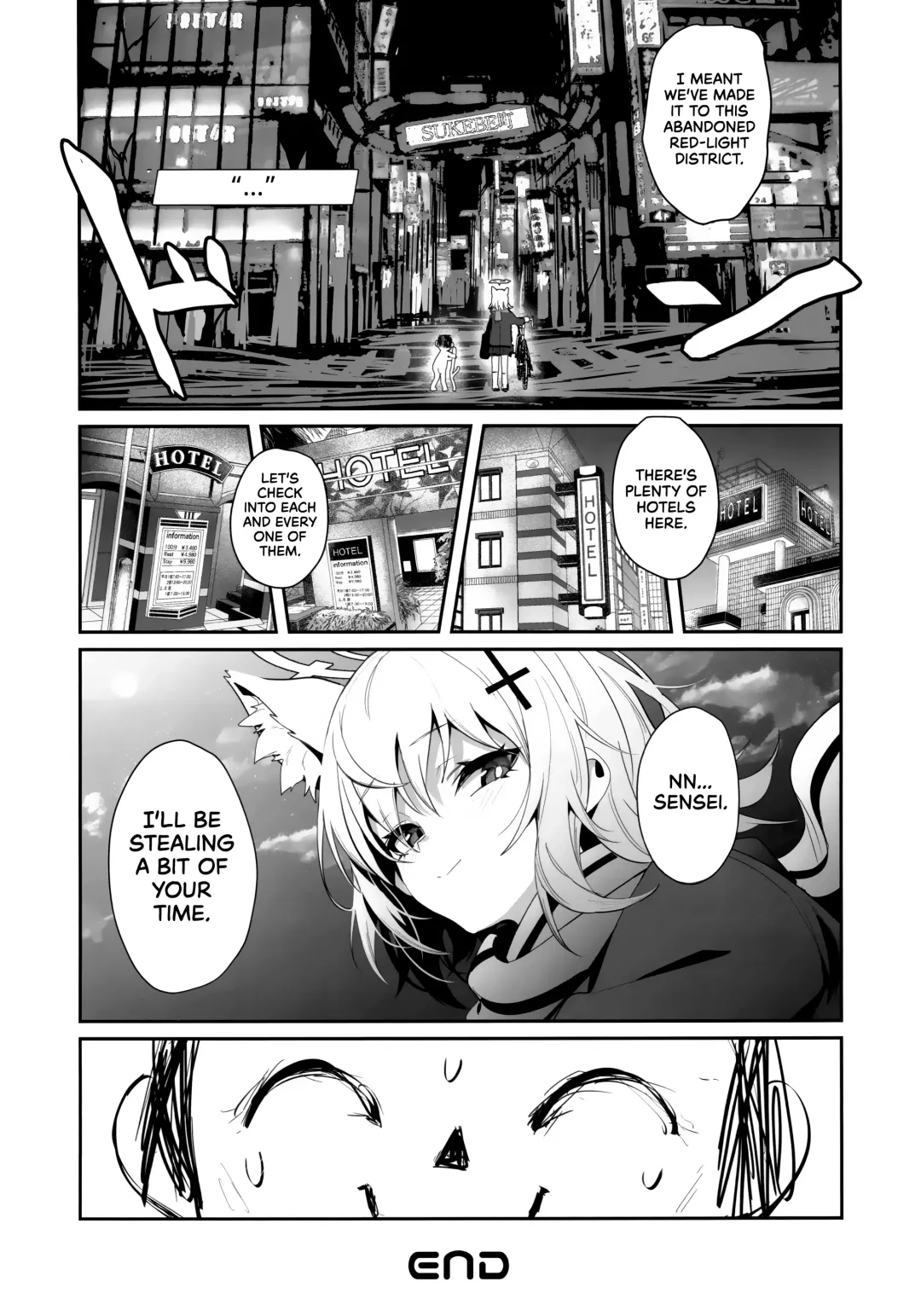 [Ulrich] ByuruAka ~Seiyoku Tuyotuyo Shiroko to LoveHo Ecchi~ | Blyew Archive ~Being Taken To A Love Hotel By An EXTREMELY Horny Shiroko~ Fhentai - Page 24