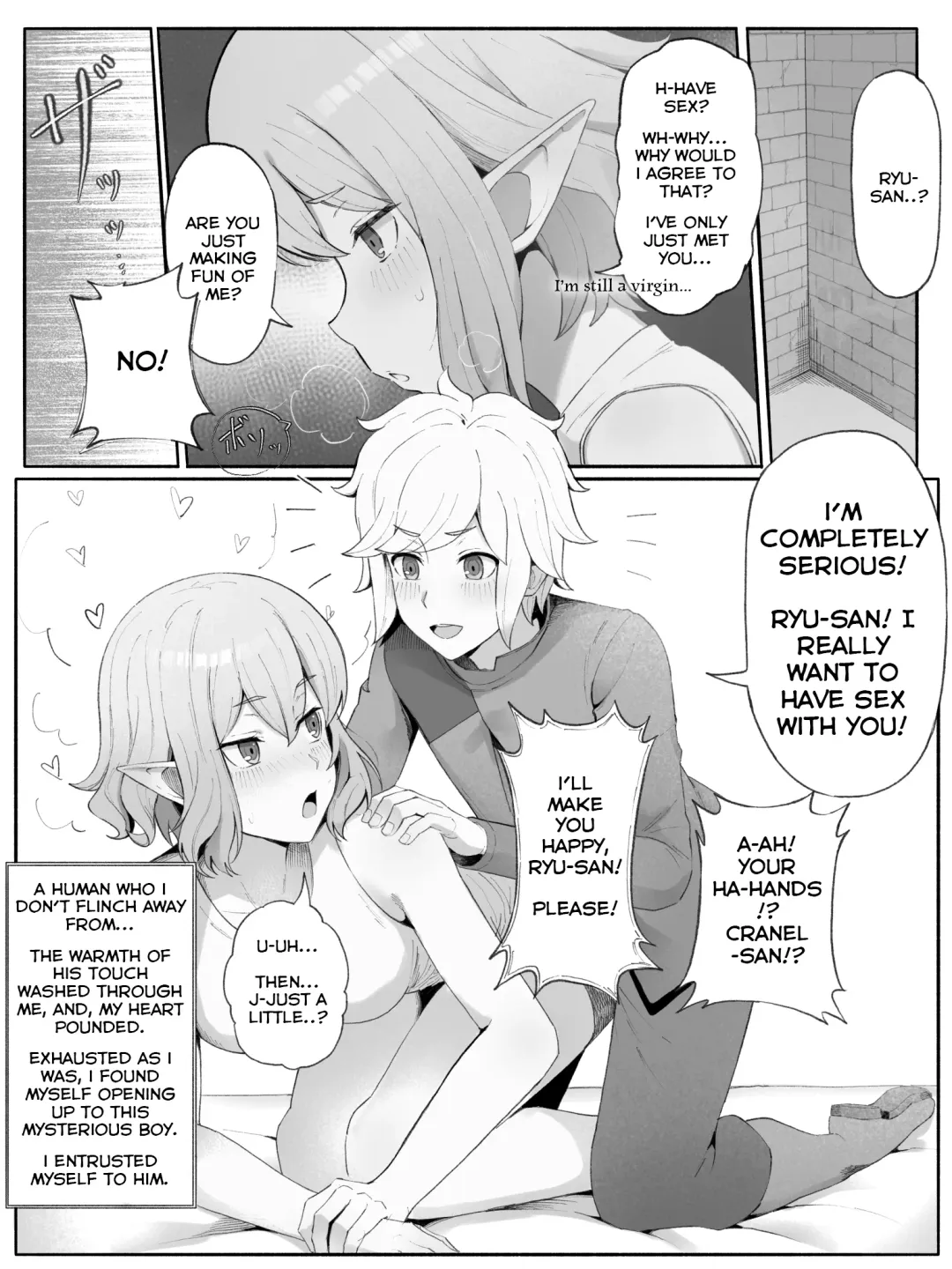 [Yamada Rimuru] Bell-Ryuu Ecchi na Manga | Is It Wrong To Make Ryu Happy In The Past? Fhentai - Page 8