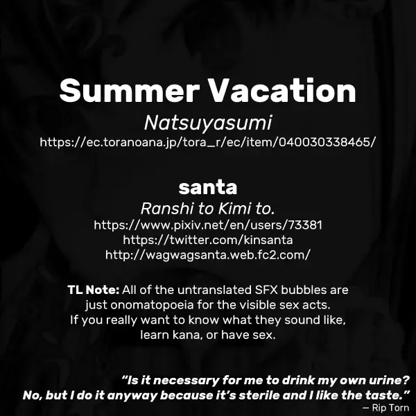 [Santa] Natsuyasumi | Summer Vacation Fhentai - Page 24