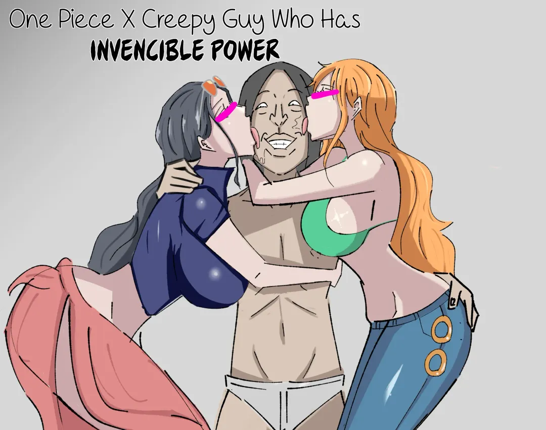 One Piece X Creepy Guy Who Has Invincible Power Fhentai - Page 1