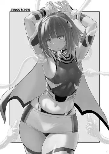 [Murasaki Nyaa] Josou Heroine Starlight Crystal ~Slime-chan no Futanari Koubi de Shasei shita~ Fhentai - Page 2