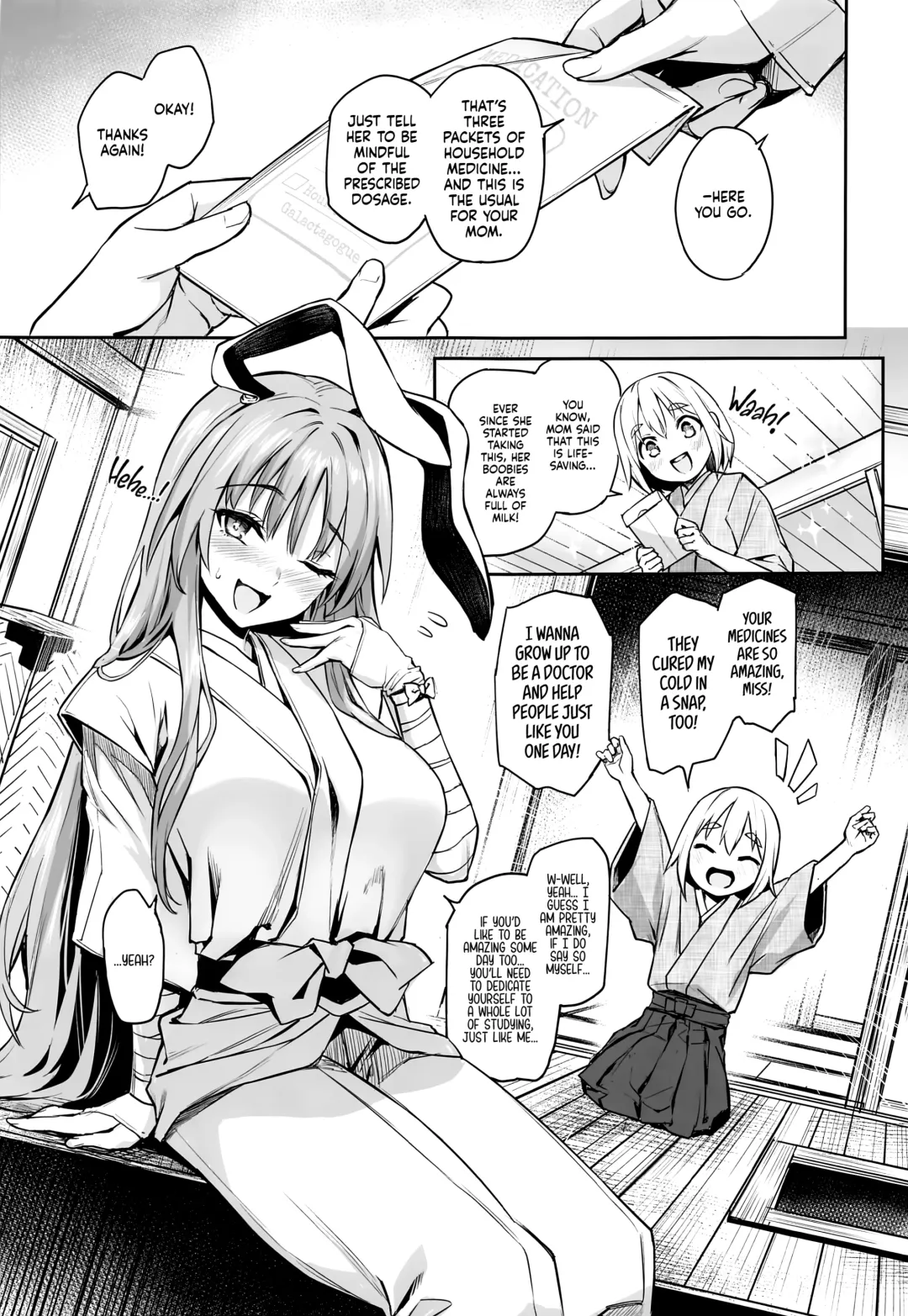 [Michiking] Udonge no Miruku Obadosu - Udonge's Milky Overdose Fhentai.net - Page 3