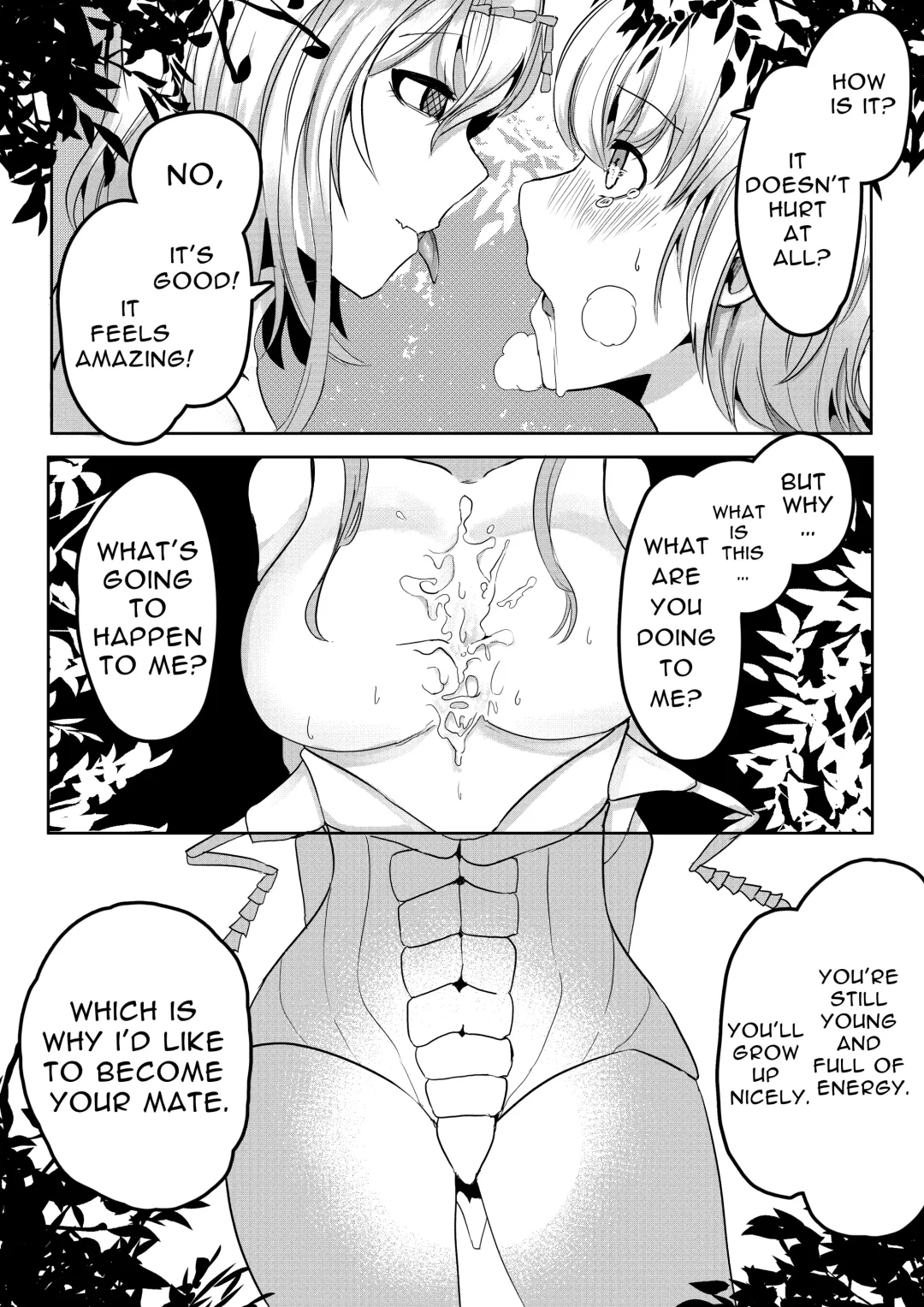 [Nabatani Kinoko] Mori no Oku de Onee-chan to | The Monster Girl of the Forest Fhentai - Page 40