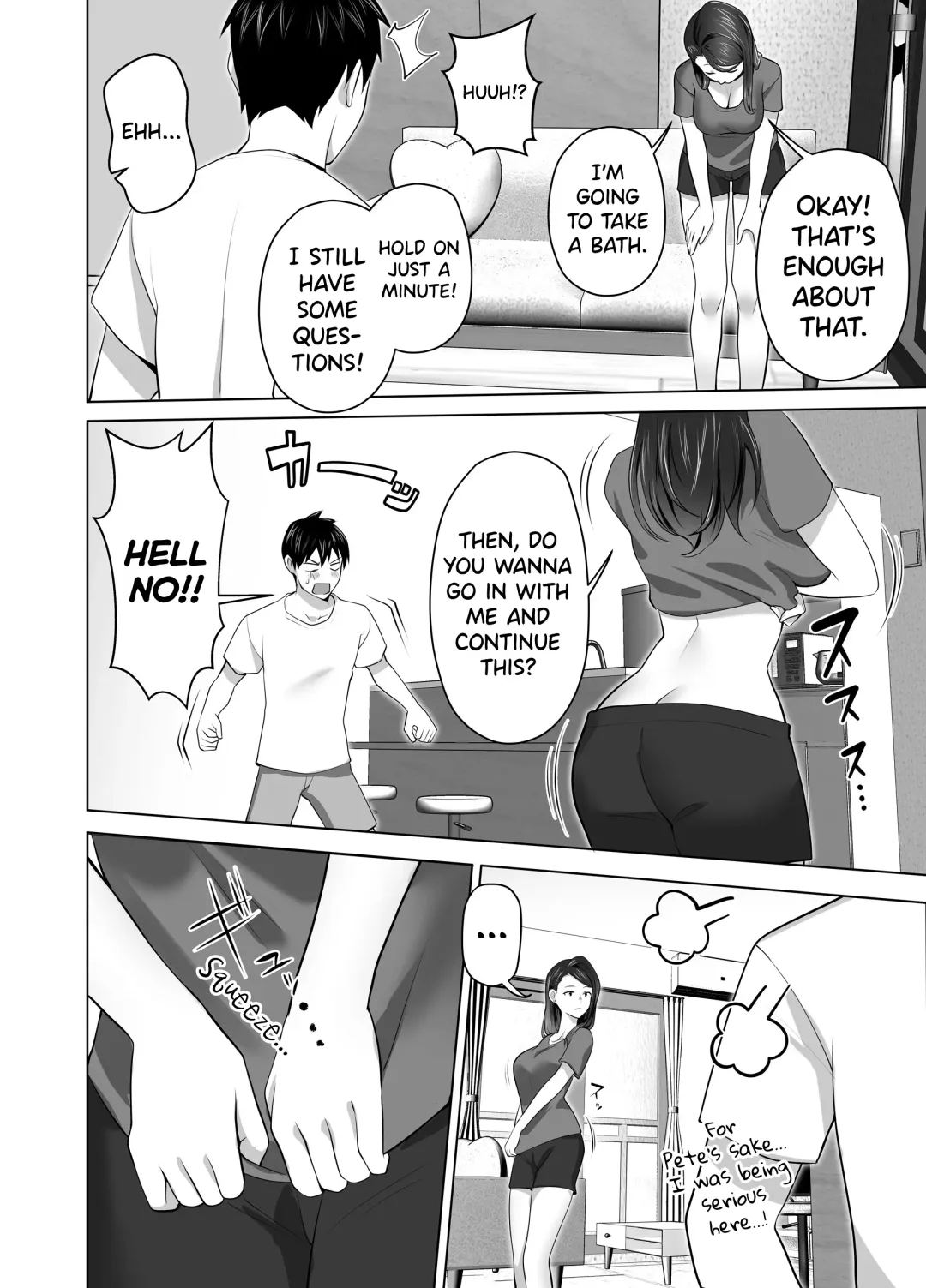 [Tsubonuma] Omae no Kaa-chan Sugee Yokatta yo. Fhentai - Page 34