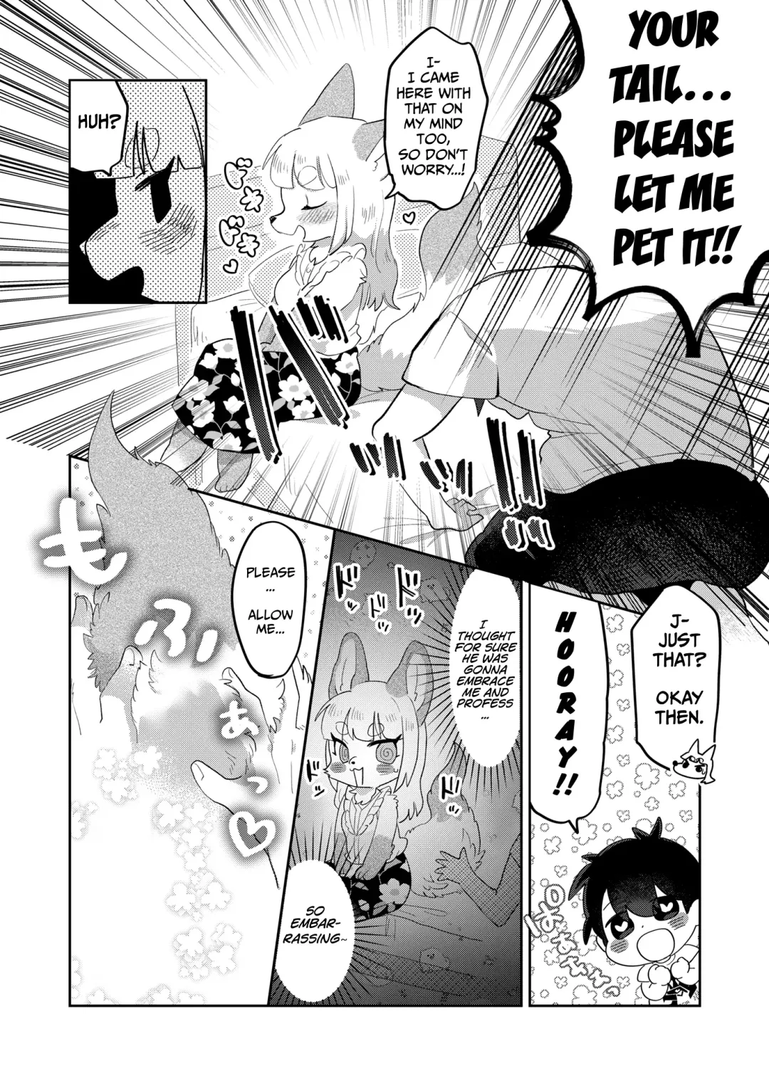 [Mabo] Kimi no Shippo wo Mofuritai! | I Want to Pet Your Tail Too! Fhentai - Page 9