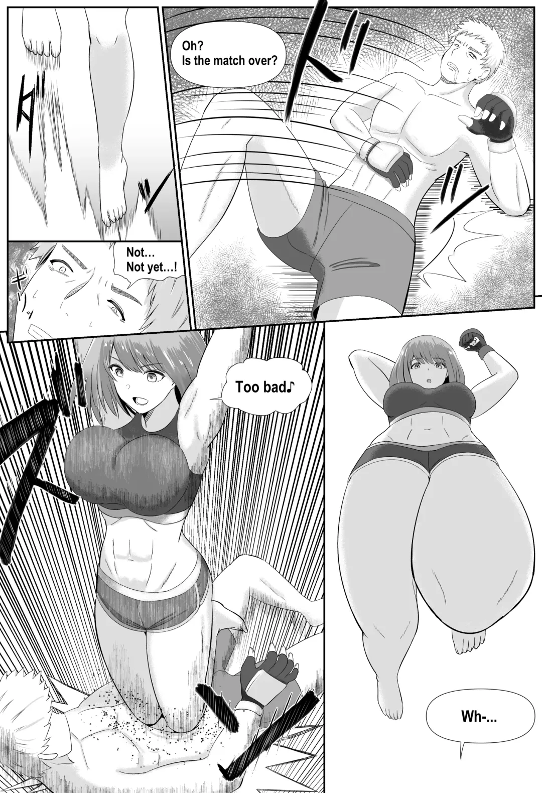 Taiman! I Can't Let Megumi Beat Me! Fhentai - Page 8