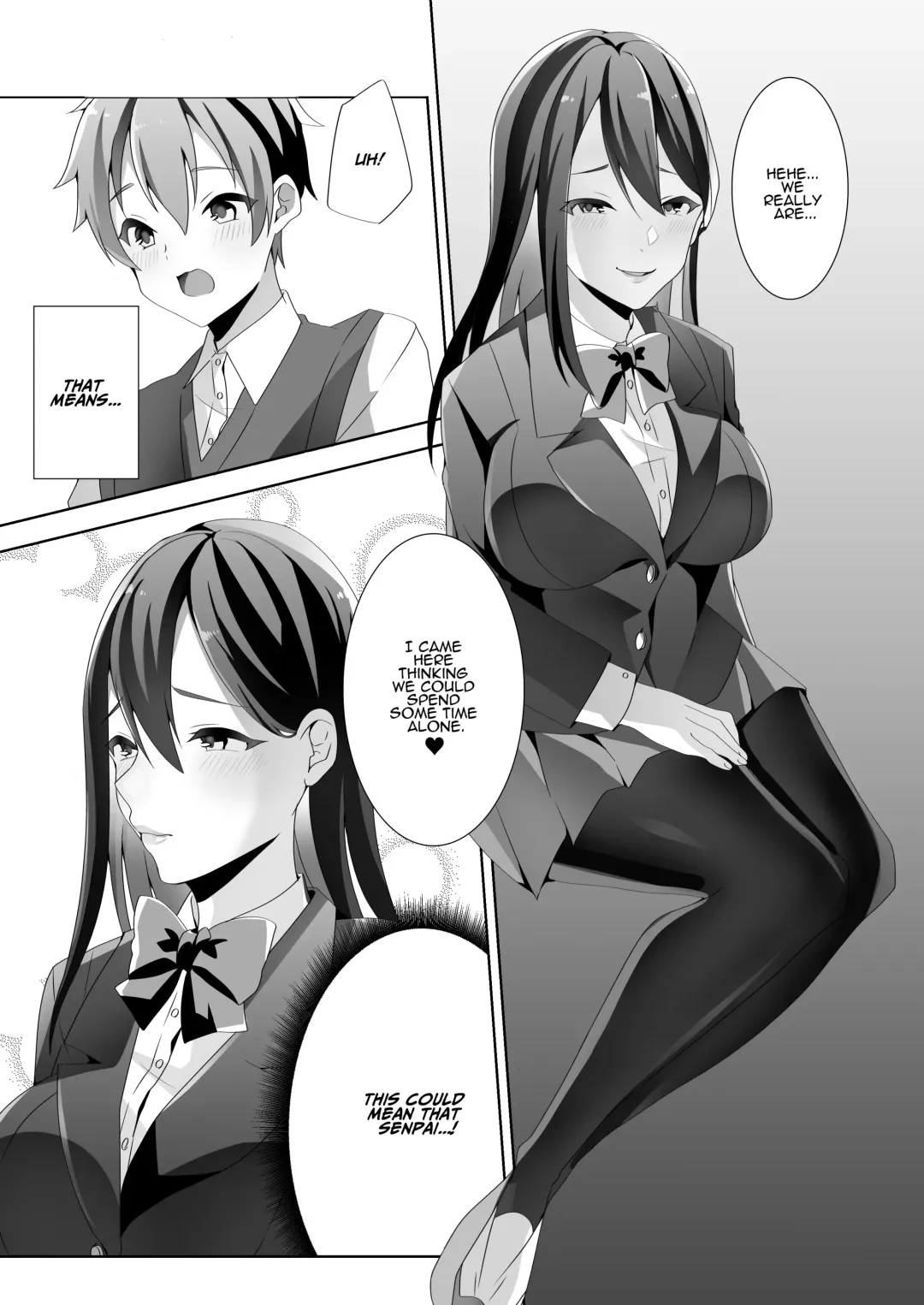 [Himino] Yasashii Senpai no Amai Wana | The Sweet Snare of a Gentle Senpai Fhentai - Page 14