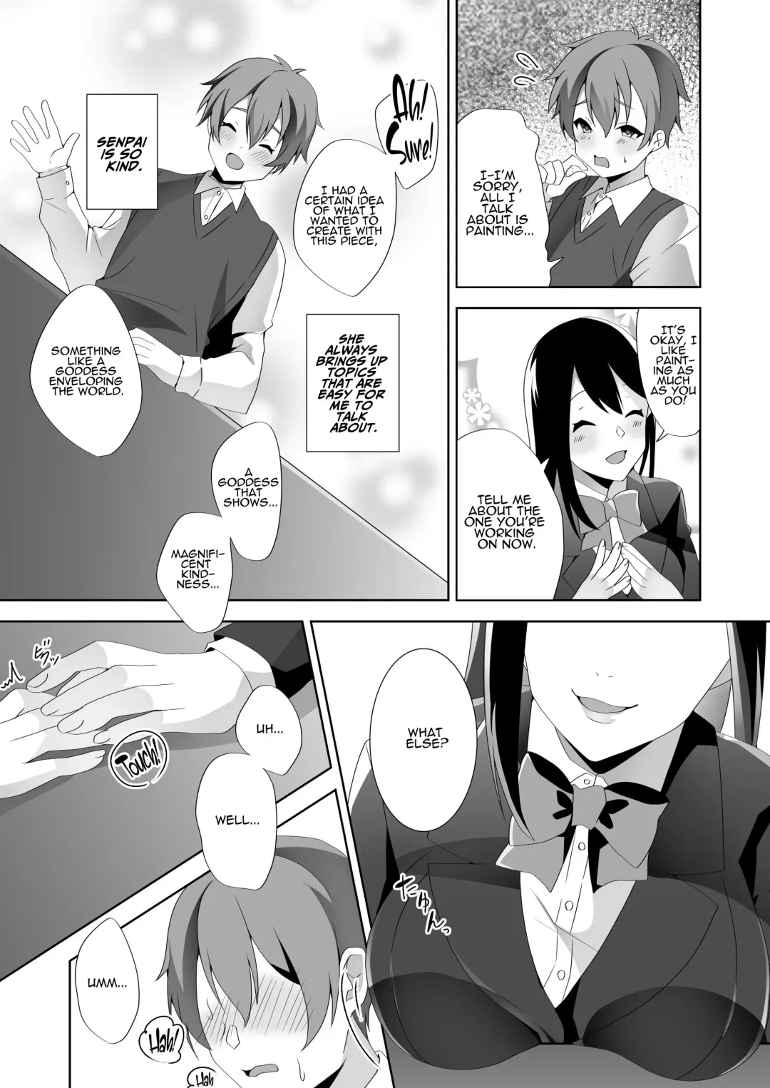 [Himino] Yasashii Senpai no Amai Wana | The Sweet Snare of a Gentle Senpai Fhentai - Page 24