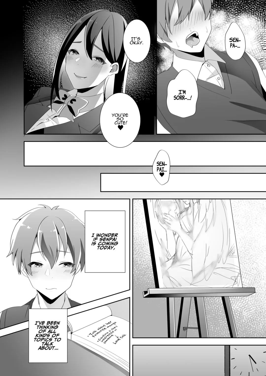 [Himino] Yasashii Senpai no Amai Wana | The Sweet Snare of a Gentle Senpai Fhentai - Page 30