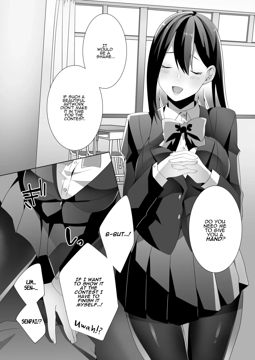 [Himino] Yasashii Senpai no Amai Wana | The Sweet Snare of a Gentle Senpai Fhentai - Page 35