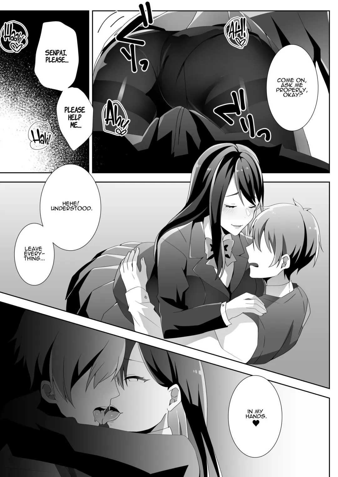 [Himino] Yasashii Senpai no Amai Wana | The Sweet Snare of a Gentle Senpai Fhentai - Page 41