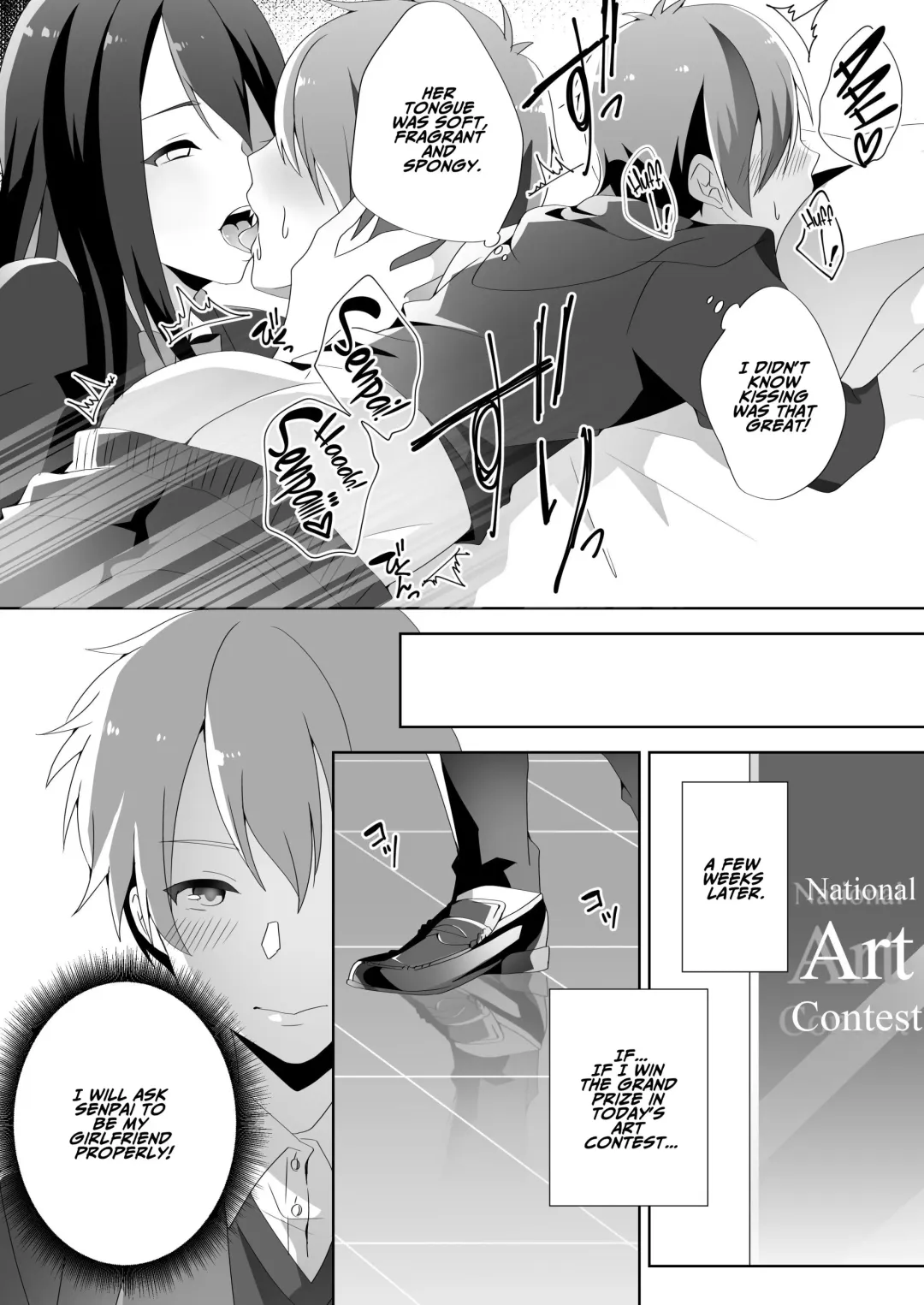 [Himino] Yasashii Senpai no Amai Wana | The Sweet Snare of a Gentle Senpai Fhentai - Page 43