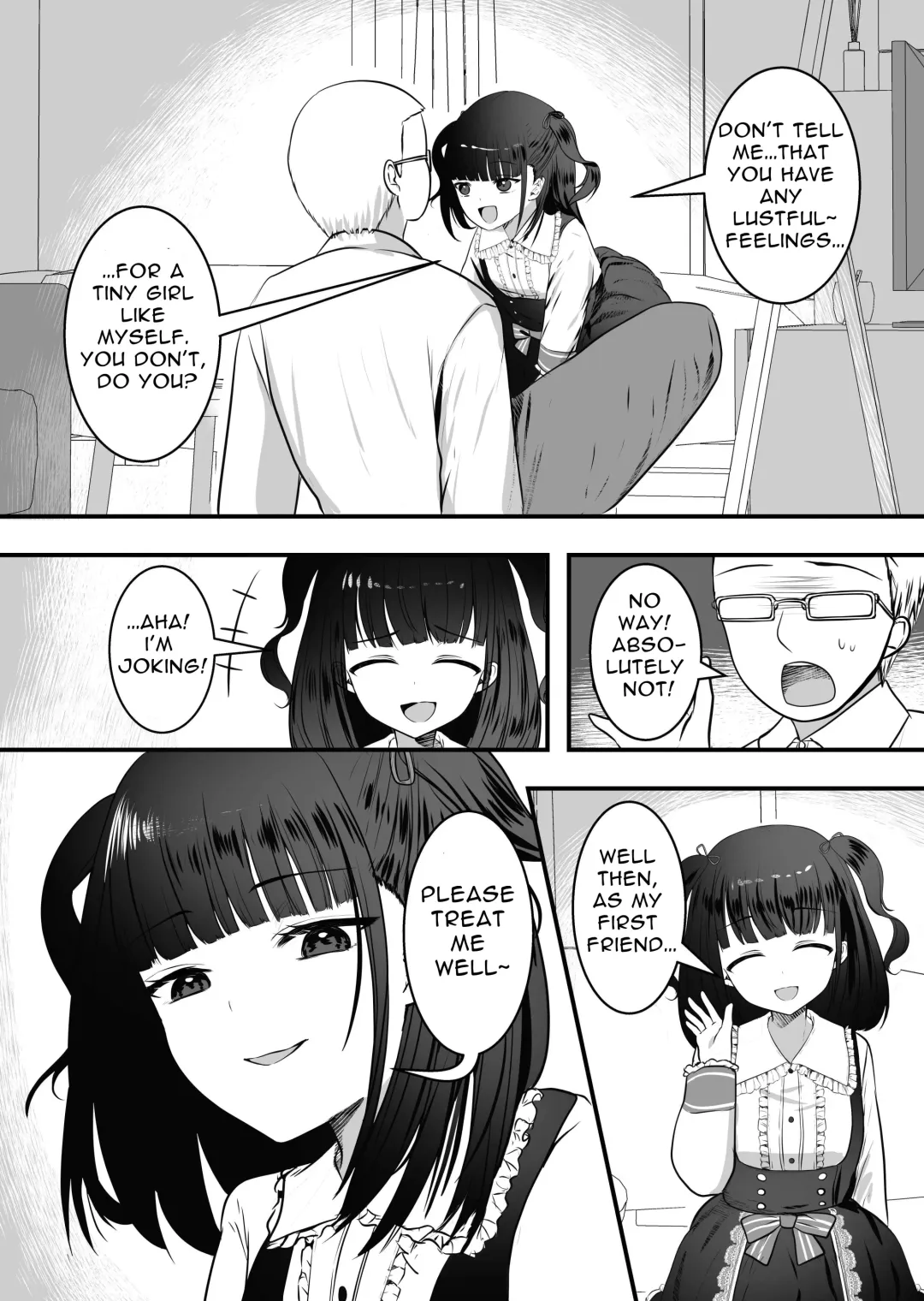 [Ookido Karo] Tonari no Ie ni Mesugaki ga Hikkoshite Kita! | A Female Brat Has Moved Into The House Next Door! Fhentai - Page 4
