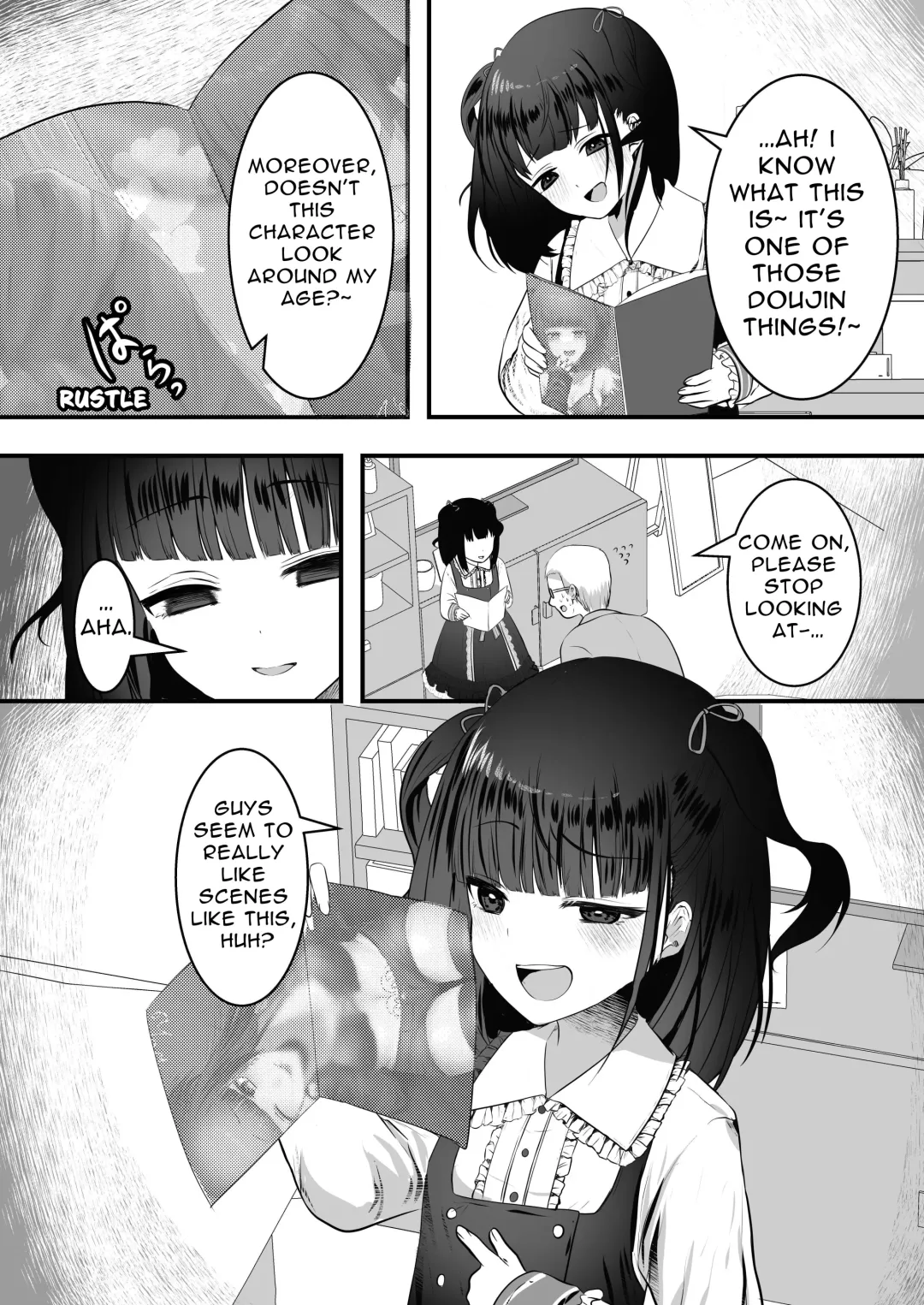 [Ookido Karo] Tonari no Ie ni Mesugaki ga Hikkoshite Kita! | A Female Brat Has Moved Into The House Next Door! Fhentai - Page 6