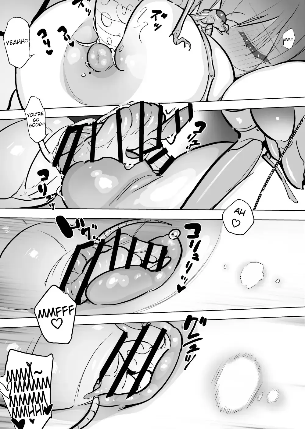 [Smomo] Kamakiri Hariganemushi | Praying Mantis, Horsehair Worms Fhentai.net - Page 4