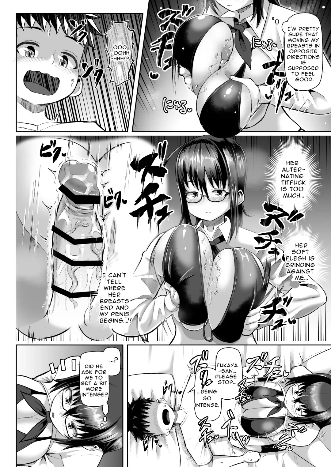 [Tenkomori] Paizuri iin no 2-ri ga boku o toriau!!? | Two Titty Fuck Committee Members Fight Over Me!!? Fhentai - Page 16