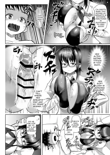 [Tenkomori] Paizuri iin no 2-ri ga boku o toriau!!? | Two Titty Fuck Committee Members Fight Over Me!!? Fhentai - Page 16