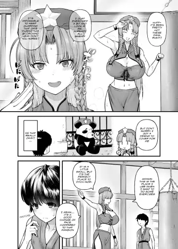 [Johnny] Monban no Onee-san no Asedaku Milk Oppai | Indulging in the Sweaty Breast Milk of the Gatekeeper Onee-san Fhentai - Page 4