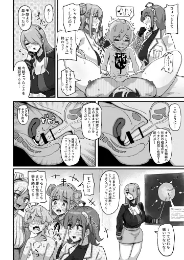 [Yosyo-] Kyou no Jugyou wa, Chikyuujin no Hanshoku Katsudou no Kansatsu desu. - Today's lesson is observation of the breeding activities of earthlings. Fhentai.net - Page 19