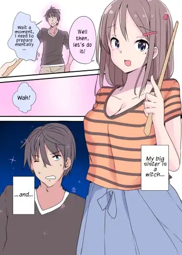 [Fuyuno Mikan] Majo no Ane | My Big Sister, the Witch (decensored) - Fhentai