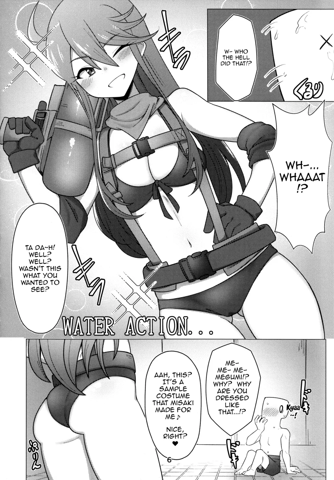 [Minakami Rin] Tantou no Tokoro Megumi-san ni Lotion Play Shite Morau Hon | Having Tokoro Megumi, Who I'm In Charge Of, Do Some Lotion Play With Me Fhentai - Page 5