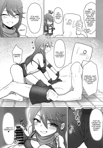 [Minakami Rin] Tantou no Tokoro Megumi-san ni Lotion Play Shite Morau Hon | Having Tokoro Megumi, Who I'm In Charge Of, Do Some Lotion Play With Me Fhentai - Page 6