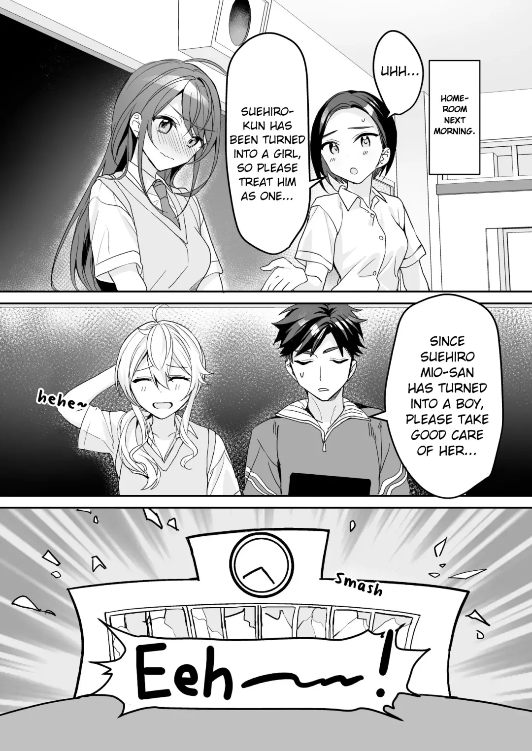 [Kagamino Mochiko] TS Kyoudai | TS Siblings Fhentai - Page 18