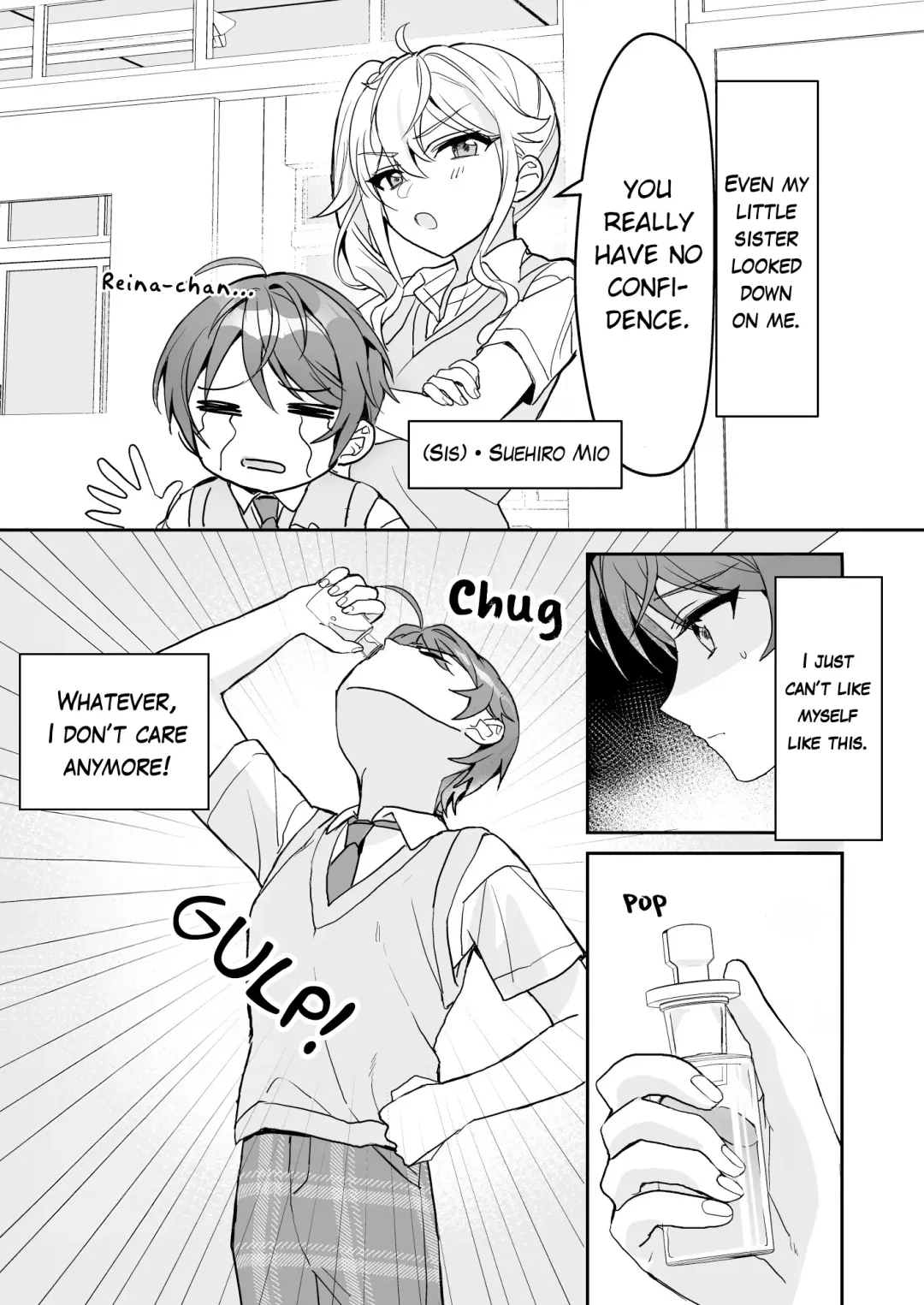 [Kagamino Mochiko] TS Kyoudai | TS Siblings Fhentai - Page 6