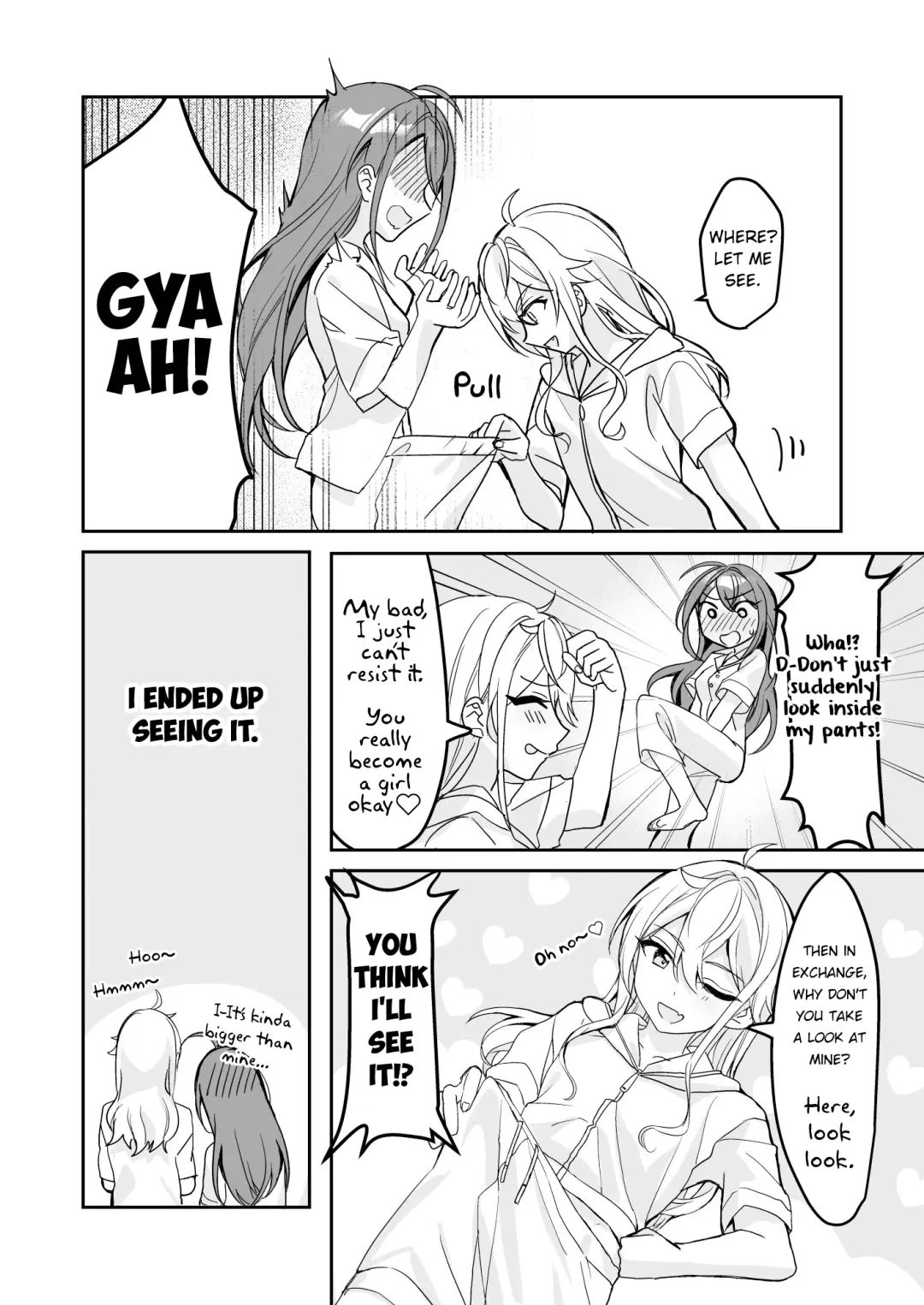 [Kagamino Mochiko] TS Kyoudai | TS Siblings Fhentai - Page 9