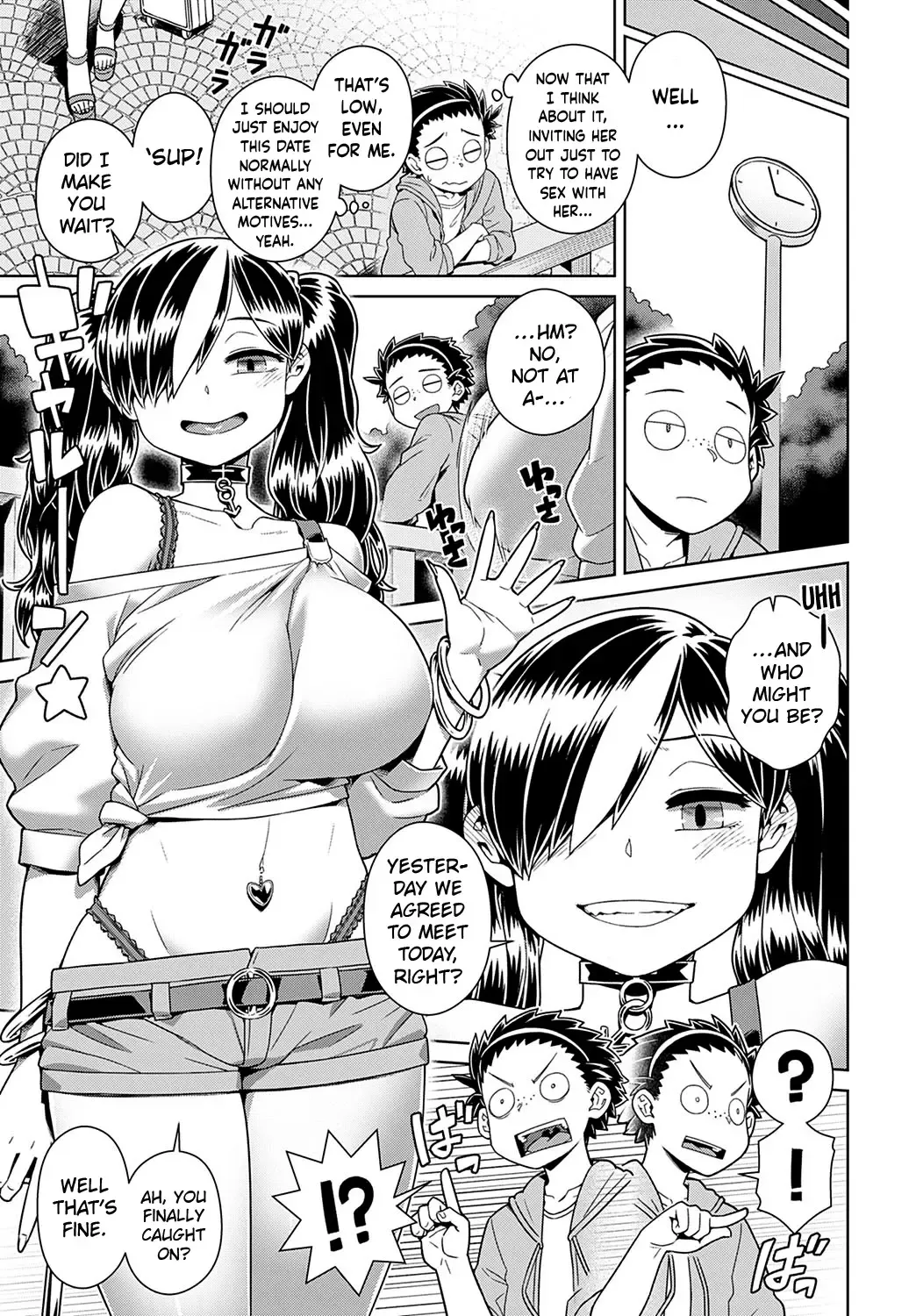 [Kousuke] Ikiri Doutei-kun VS Jimiko Bitch-san | Lively Virgin-kun VS Plain Bitch-san Fhentai - Page 3