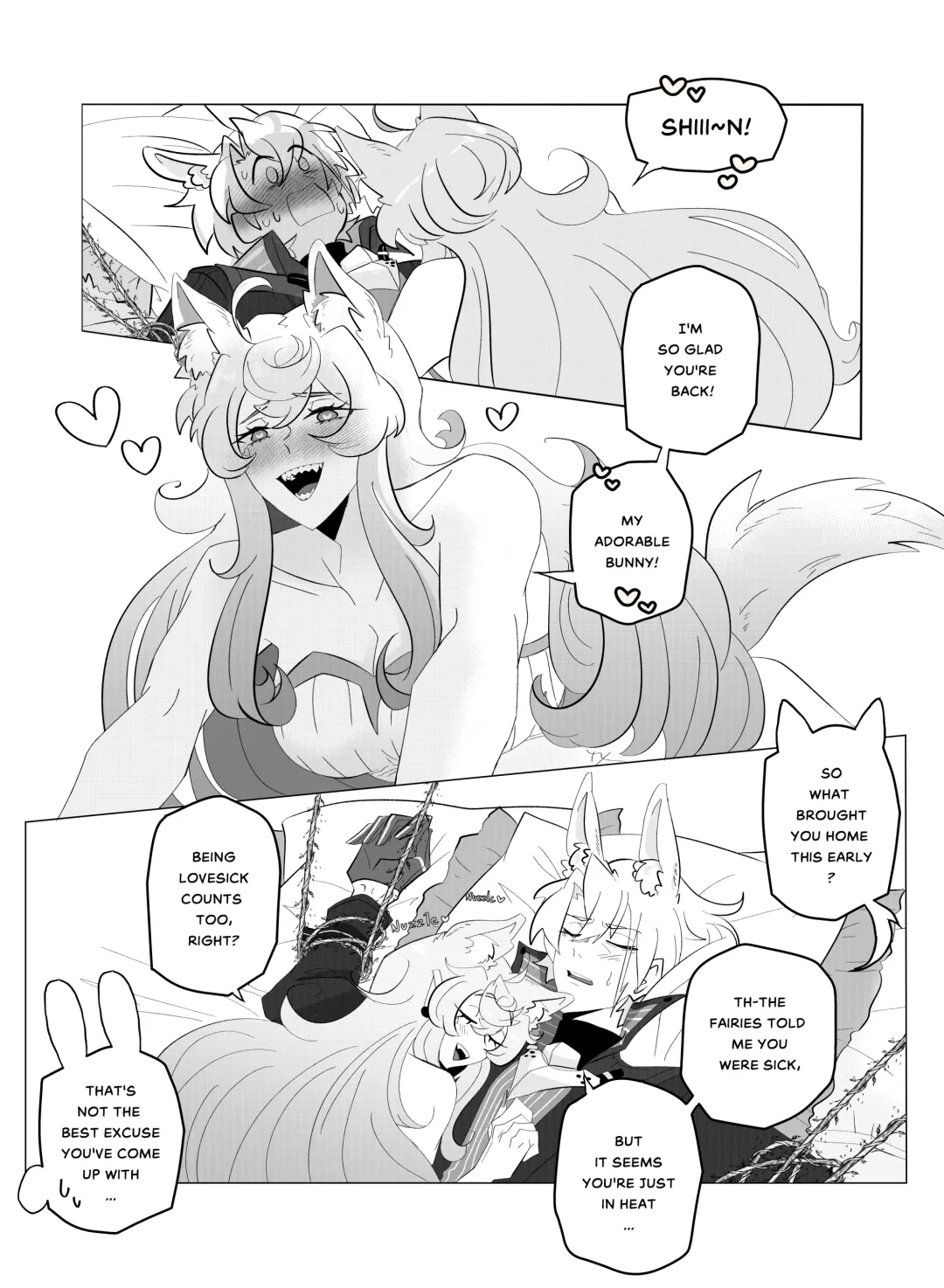 [Rnoralltach] Bunny Therapy Fhentai - Page 10