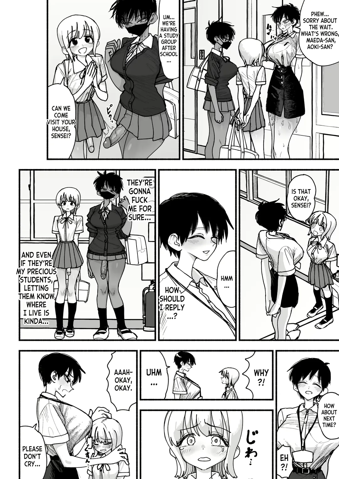 [Agagaga] Futanari Joshikou no Onaho ~Itsudemo Sex Sasete Kureru Kiyowa de Yasashii Koushinchou Kyonyuu Sensei~ Fhentai - Page 40