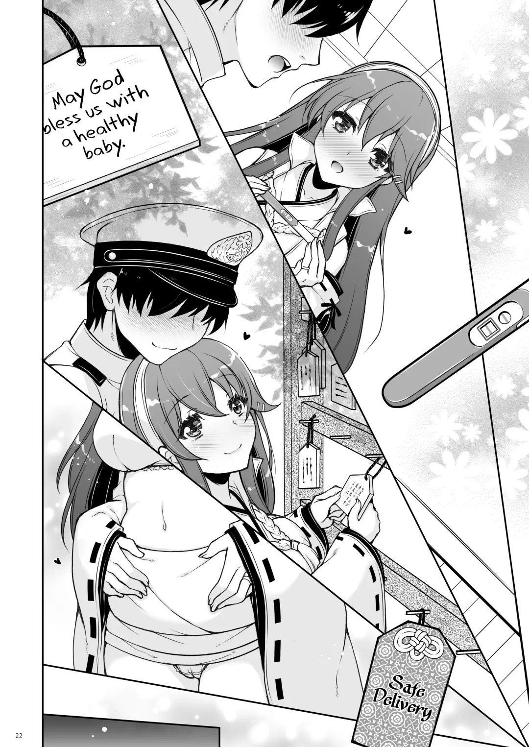 [Shigunyan] Ware, Haruna to Haramase Yasen ni Totsunyuusu!! | I Will Engage in a Knock Up Night Battle with Haruna!! Fhentai - Page 21
