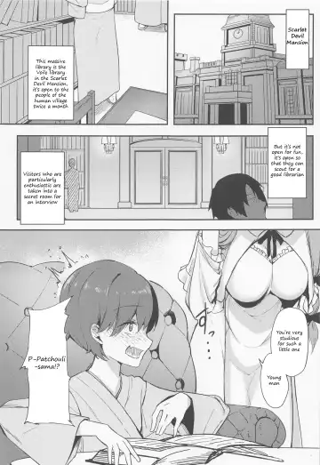 [Alba] Patchouli-sama ni Omoi o Tsutaetara Osowareta Hanashi | The story of how I was raped by Patchouli when I confessed my feelings to her Fhentai.net - Page 2