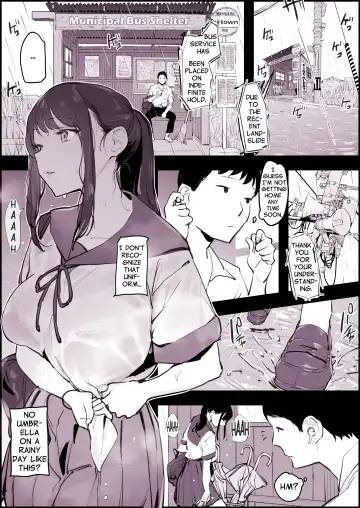 Read [Poriuretan] Amefuri Bus-tei | Bus Shelter in the Rain - Fhentai