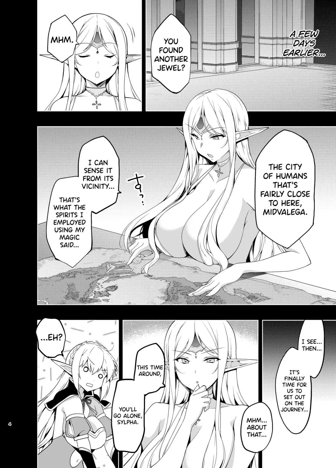 [Ninoko] Elf ni Inmon o Tsukeru Hon LEVEL:5 Fhentai - Page 3