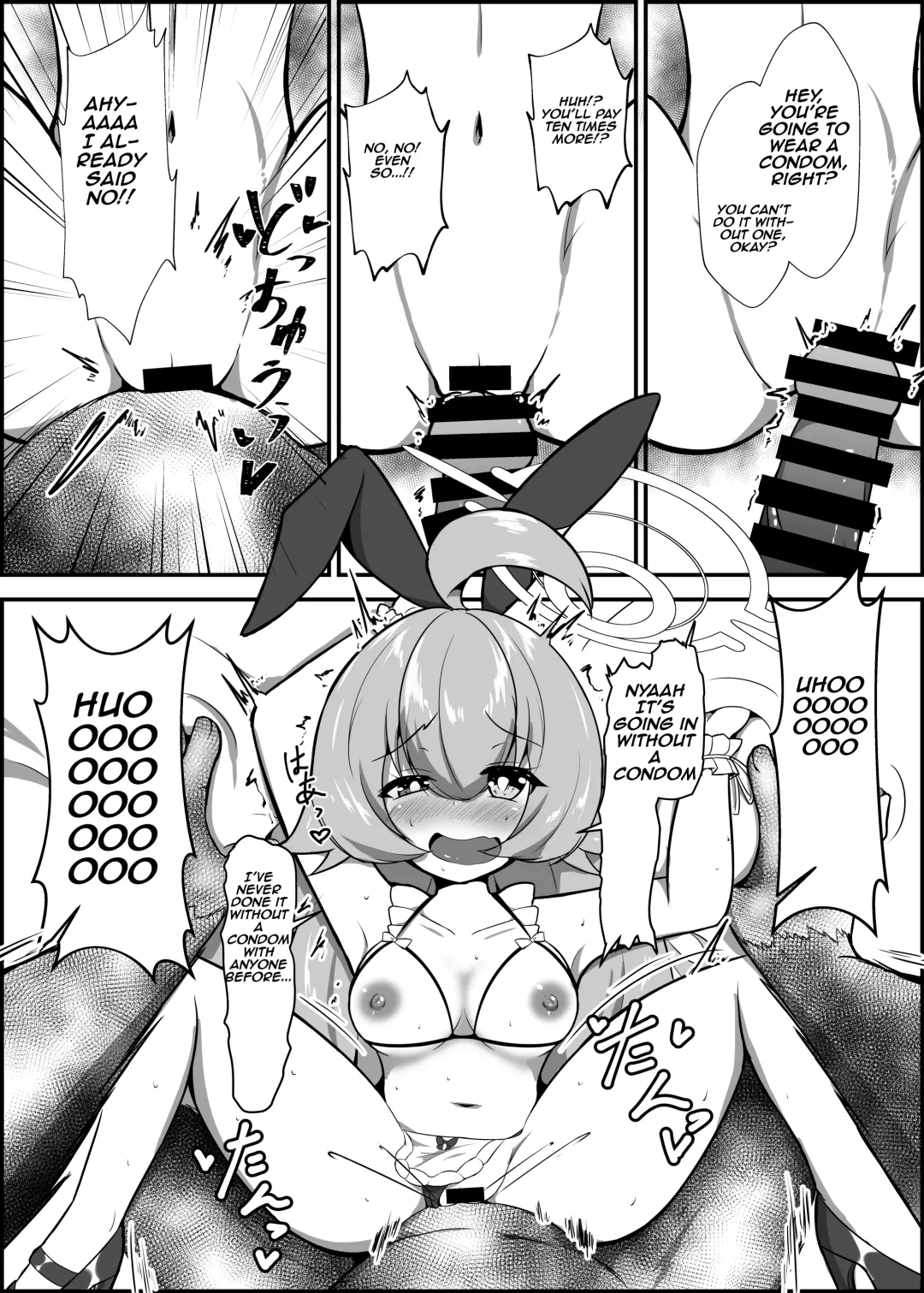 A book in Which Hoshino Takanashi Receives Help from the Beast Residents with her Erotic Cosplay and High Heels Fhentai - Page 19